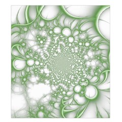 Green Abstract Fractal Background Texture Duvet Cover Double Side (King Size) from ArtsNow.com Back