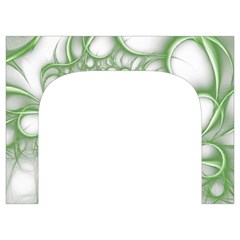 Green Abstract Fractal Background Texture Toiletries Pouch from ArtsNow.com Front
