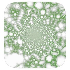 Green Abstract Fractal Background Texture Toiletries Pouch from ArtsNow.com Side Right