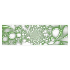 Green Abstract Fractal Background Texture Toiletries Pouch from ArtsNow.com Hand Strap