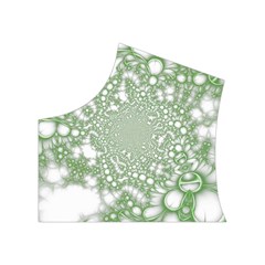 Green Abstract Fractal Background Texture Women s Button Up Vest from ArtsNow.com Top Left