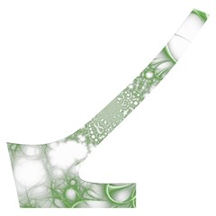 Green Abstract Fractal Background Texture Cross Back Hipster Bikini Set from ArtsNow.com Back Left