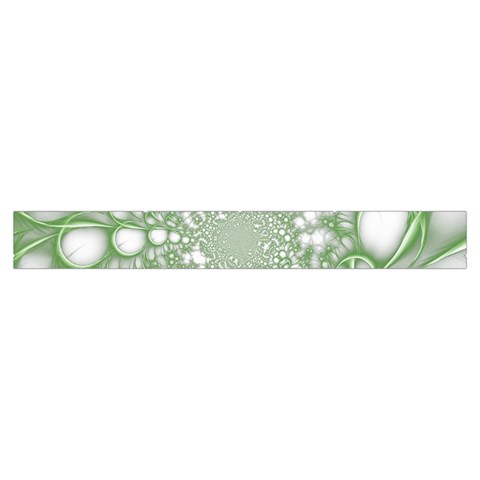Green Abstract Fractal Background Texture Make Up Case (Small) from ArtsNow.com Zipper Tape Front