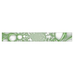 Green Abstract Fractal Background Texture Make Up Case (Small) from ArtsNow.com Zipper Tape Front