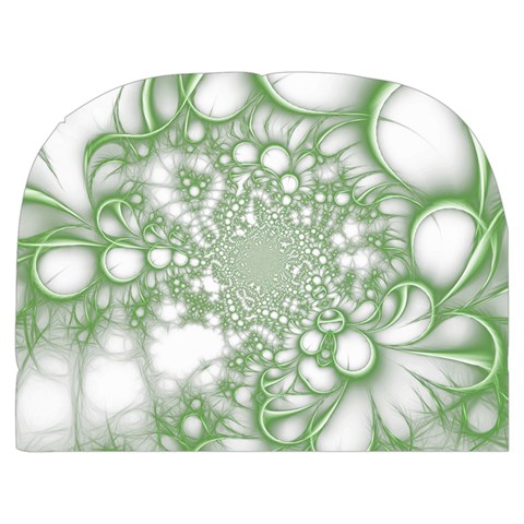 Green Abstract Fractal Background Texture Make Up Case (Medium) from ArtsNow.com Front