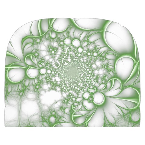 Green Abstract Fractal Background Texture Make Up Case (Large) from ArtsNow.com Back