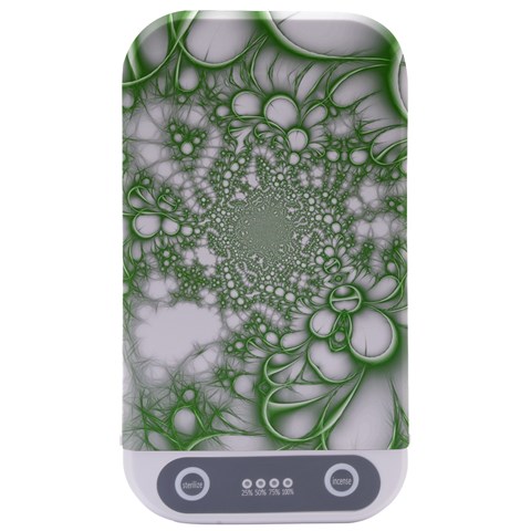 Green Abstract Fractal Background Texture Sterilizers from ArtsNow.com Front