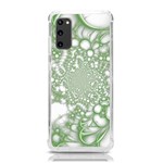 Green Abstract Fractal Background Texture Samsung Galaxy S20 6.2 Inch TPU UV Case