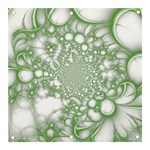 Green Abstract Fractal Background Texture Banner and Sign 3  x 3 