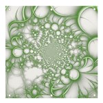 Green Abstract Fractal Background Texture Banner and Sign 4  x 4 