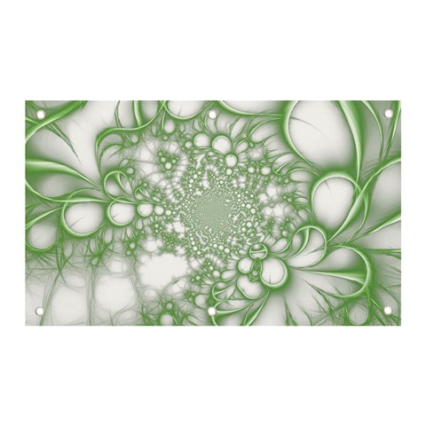 Green Abstract Fractal Background Texture Banner and Sign 5  x 3  from ArtsNow.com Front