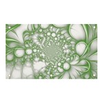 Green Abstract Fractal Background Texture Banner and Sign 5  x 3 