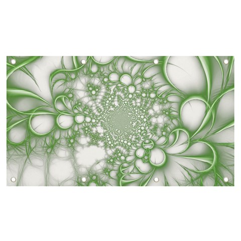 Green Abstract Fractal Background Texture Banner and Sign 7  x 4  from ArtsNow.com Front