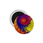 Fractal Spiral Bright Colors 1.75  Magnets