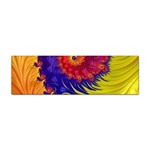 Fractal Spiral Bright Colors Sticker Bumper (10 pack)