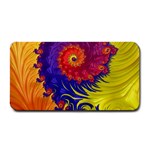 Fractal Spiral Bright Colors Medium Bar Mat