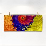 Fractal Spiral Bright Colors Hand Towel