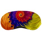 Fractal Spiral Bright Colors Sleeping Mask