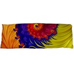 Fractal Spiral Bright Colors Body Pillow Case (Dakimakura)