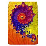 Fractal Spiral Bright Colors Removable Flap Cover (S)