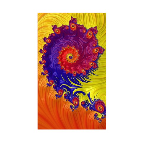 Fractal Spiral Bright Colors Duvet Cover (Single Size) from ArtsNow.com Duvet Quilt