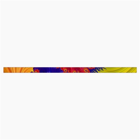 Fractal Spiral Bright Colors Roll Up Canvas Pencil Holder (M) from ArtsNow.com Strap