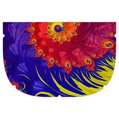 Fractal Spiral Bright Colors Make Up Case (Large) from ArtsNow.com Side Right
