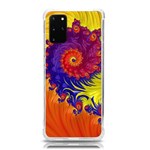 Fractal Spiral Bright Colors Samsung Galaxy S20Plus 6.7 Inch TPU UV Case