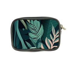 Green Nature Bohemian Painting Leaves Foliage Coin Purse from ArtsNow.com Back