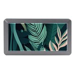 Green Nature Bohemian Painting Leaves Foliage Memory Card Reader (Mini)