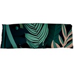 Green Nature Bohemian Painting Leaves Foliage Body Pillow Case (Dakimakura)