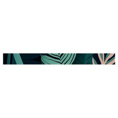 Green Nature Bohemian Painting Leaves Foliage Zipper Mini Tote Bag from ArtsNow.com Strap