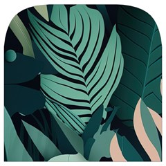 Green Nature Bohemian Painting Leaves Foliage Toiletries Pouch from ArtsNow.com Cover