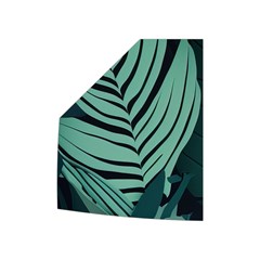 Green Nature Bohemian Painting Leaves Foliage Women s Button Up Vest from ArtsNow.com Right Pocket