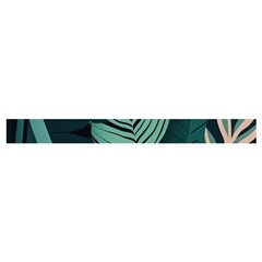 Green Nature Bohemian Painting Leaves Foliage Cross Back Hipster Bikini Set from ArtsNow.com Waistband