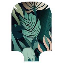 Green Nature Bohemian Painting Leaves Foliage Luggage Cover (Large) from ArtsNow.com Back