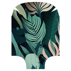Green Nature Bohemian Painting Leaves Foliage Luggage Cover (Medium) from ArtsNow.com Back