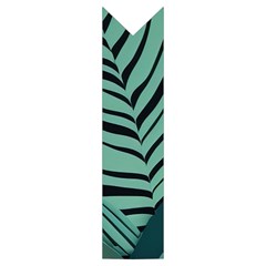 Green Nature Bohemian Painting Leaves Foliage Kids  Midi Sailor Dress from ArtsNow.com Placket