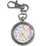 Pusheen Carebears Bears Cat Colorful Cute Pastel Pattern Key Chain Watches