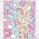 Pusheen Carebears Bears Cat Colorful Cute Pastel Pattern Canvas 8  x 10 