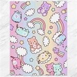 Pusheen Carebears Bears Cat Colorful Cute Pastel Pattern Canvas 18  x 24 