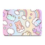 Pusheen Carebears Bears Cat Colorful Cute Pastel Pattern Plate Mats