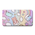 Pusheen Carebears Bears Cat Colorful Cute Pastel Pattern Medium Bar Mat