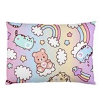 Pusheen Carebears Bears Cat Colorful Cute Pastel Pattern Pillow Case