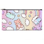 Pusheen Carebears Bears Cat Colorful Cute Pastel Pattern Pencil Case