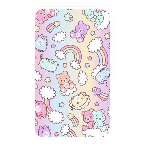 Pusheen Carebears Bears Cat Colorful Cute Pastel Pattern Memory Card Reader (Rectangular) from ArtsNow.com Front