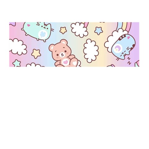 Pusheen Carebears Bears Cat Colorful Cute Pastel Pattern Memory Card Reader (Stick) from ArtsNow.com Front