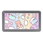 Pusheen Carebears Bears Cat Colorful Cute Pastel Pattern Memory Card Reader (Mini)