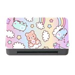 Pusheen Carebears Bears Cat Colorful Cute Pastel Pattern Memory Card Reader with CF