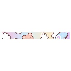 Pusheen Carebears Bears Cat Colorful Cute Pastel Pattern Cross Back Hipster Bikini Set from ArtsNow.com Waistband